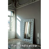 Cattelan Specchio Pashá 200x120x5 Ecopelle Ecp07 Marrone