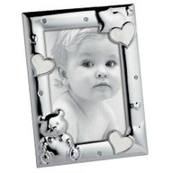 Mascagni Portaritratti Metallo 10x15 cm Silver Kids M867