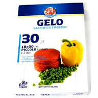 Gel Sac Confezione 30 sacchi gelo cm Misure 18x30 504060