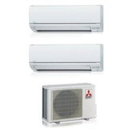 Condizionatore Condizionatori Fissi Dual Mitsubishi 20.000 BTU/h Classe A+ funzione di deumidificatoremodello MXZ-2DM40va+MSZ-DM25+DM35va