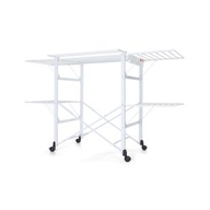 Foppapedretti Stendibiancheria Struttura impermeabile in alluminio H 105 x P 80 x L 174 Alluminio bianco Gulliver 420000