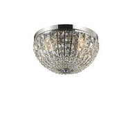 B2 Light Lampada da soffitto D 300 X H 180 mm 4 x 40W E14 20 CROMO 0354820