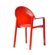 Magis Sedia in plastica Tosca Sedia Rosso 1126c SD600 R