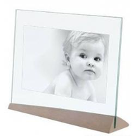 Mascagni Portaritratti Vetro e legno 13x18 cm Sabbia Triangle M692Y/13X18