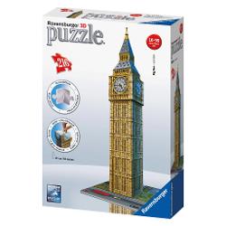 Puzzle 3D Ravensburger Big Ben 216 pezzi 12554 da 10 anni
