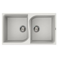 Lavello Elleci LGE45068 2 vasche in Granitek da 86 cm