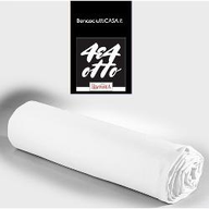 Happidea Set 2 federe con volani Bianco 52x82 cm 100% cotone 4&4 otto 0019