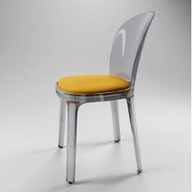 Magis Sedia in plastica Vanity Chair Bianco/schiumato S/rivest SD1510 B/SC