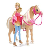 Bambola Mattel Balla con cavallo Tawny DMC30