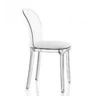 Magis Sedia in plastica Vanity Chair T.Neutr/bianco F740 SD1520 T.N/B