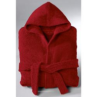 Happidea Accappatoio misura XL in tessuto Spugna colore Rosso IM282