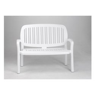 Nardi Panchina Lipari impilabile Bianco Polipropilene 115 cm 63 cm 91 cm 40340.00.000