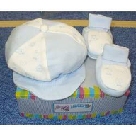 Scarpette Baby Idea Scarpette e cappellino Azzurro N 794