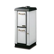 Stufa a Legna Nordica Mignon Bianca 1110009