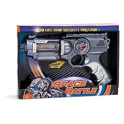 Armi Giocattolo Globo pistola spaziale con luci e suoni a batteria 36843