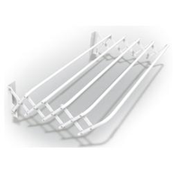 Gimi Stendibiancheria da parete Acciaio trattato con polveri epossidiche 80x47x19 cm Bianco Brio Super 80 10070083