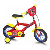 Cicli Roveco Bici Bambino 12 Spider Rosso Fauber acciaio Freni Sport 801
