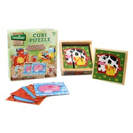 Puzzle Globo cubi 9 pezzi in legno Legnoland 37841