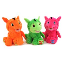 Peluche Globo Draghi assortiti alti 30 cm Pelux 83380