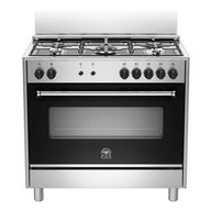 Cucina Gas La Germania Americana AMS9 5C 61L D X Libera INstallazione Capacità forno 142 lt Larghezza 90 cm