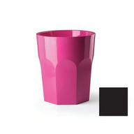 Plust Vaso in Polietilene Cubalibre Altezza 98 cm Nero Laccato Indoor/Outdoor 6523-07