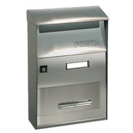 Alubox Cassetta postale FT Evo Acciaio 22x32,5 FTIXL