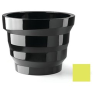 Plust Vaso in Polietilene Rebelot 135 Altezza 102 cm Verde Acido Laccato Indoor/Outdoor 6524-86