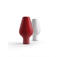 Plust Vaso in Polietilene Harbo Altezza 175 cm Bianco Laccato Indoor/Outdoor 6569-03