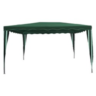 Amicasa Gazebo Poliestere Misure 2x3 metri Colore Verde/Bianco