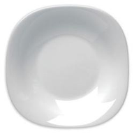 Bormioli Rocco Piatto Fondo Vetro temperato Opalglass 225x225 mm Parma Bianco