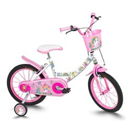 Cicli Roveco Bici Bambina 16 Fatine Bianca Fauber acciaio Freni Sport 956