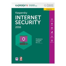 Kaspersky Sw Pc Kaspersky Int.Sec. 2016 3Lic. AGG