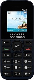 Alcatel Cell.OT10-13D DS BLACK DB FM 65K VV