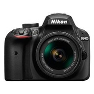 Reflex Kit Nikon D3400 + AF-P DX 18-55 mm 1:3.5-5.6G VR 24megapixels VBA490K001