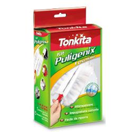 Tonkita Kit piumino Puligenix Piumino con manico ergonomico e richiudibile con 5 ricambi 430 