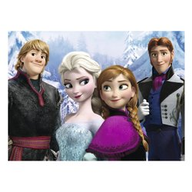 Puzzle Ravensburger 4 X 100 pezzi Frozen 07029