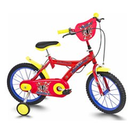 Cicli Roveco Bici Bambino 16 Spider Rosso Fauber acciaio Freni Sport 801
