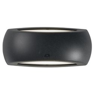 B2 Light Lampada da Parete L 300 x H 130 x P 85 mm 1 x 23W E27 LED/FLUO Nero