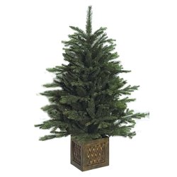 Alberi di Natale Amicasa Pinetto con vaso Cm 100 Pe pvc 008351