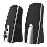 Casse PC 2.0 Trust MILA Nero, Argento Potenza in Uscita (RMS) 5 W 16697