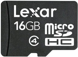 Lexar Micro SD Card 16gb SDHC CL10-300x 932533