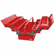 Valex Cassetta metallo portautensili estensibile 5 scomparti 1453048