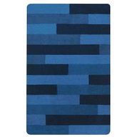 Spirella Tappeto per bagno scendidoccia in polyestere-acrilico cm 55x65 blu 10.16194