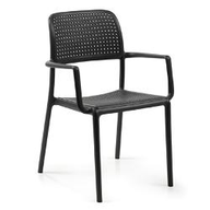 Nardi Sedia monoblocco Bora impilabile con braccioli Polipropilene fiber glass 58,5 cm 40242.02.000