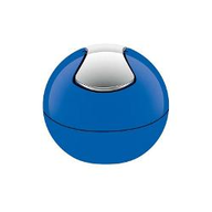 Spirella Contenitore porta rifiuti plastica polystirene Blue lucido d. 16x14cm - 1,0 Lt 10.14969