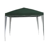 Amicasa Gazebo Pieghevole Misure 3x3 Verde Rigato F002