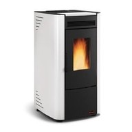 Stufa a Pellet Extraflame KETTY Potenza termica nom. utile : 2,4-6,3 kW Profondità 507 mm Bianca