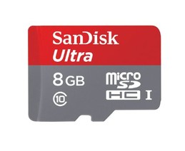 Sandisk M. Micro SD 8Gb Ultra CL10 48Mbs-3100520