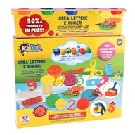 Plastiline Globo Crea lettere e numeri Morbido 37683