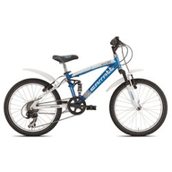 Esperia Bici bambino Blu-bianco Full suspended 20" Steel Wind 6v C620